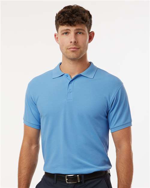 AllPro Men's Pique Polo - Carolina Blue