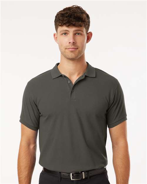 AllPro Men's Pique Polo - Black