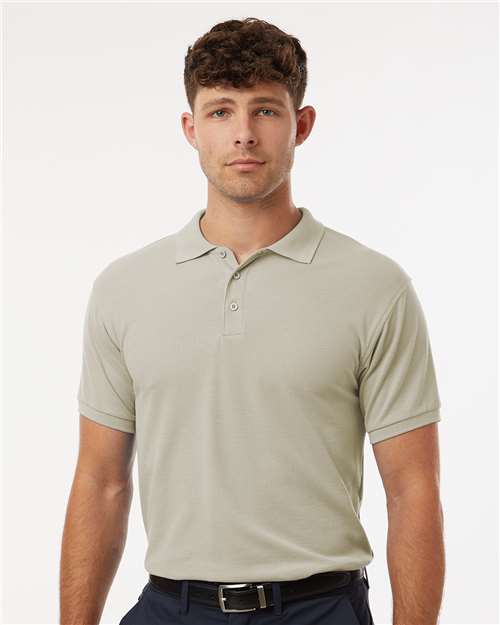 AllPro Men's Pique Polo - Sand