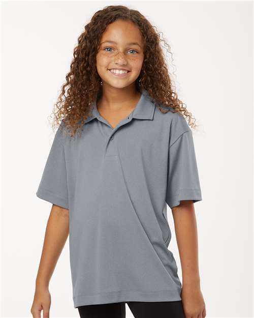 AllPro Youth Pro-Lock Performance Polo