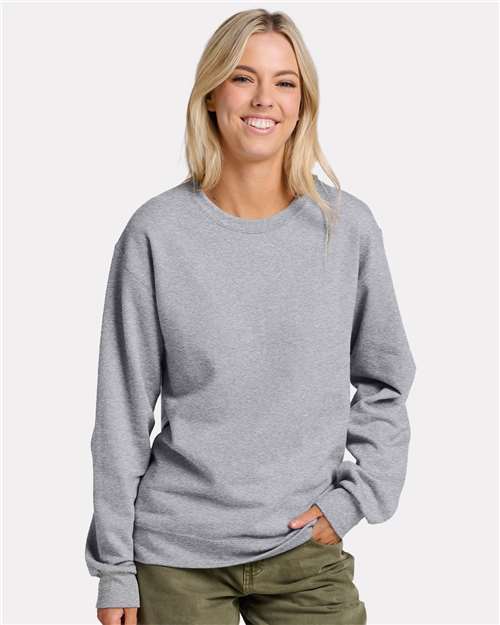 JERZEES Unisex Ultimate CVC Crewneck Sweatshirt