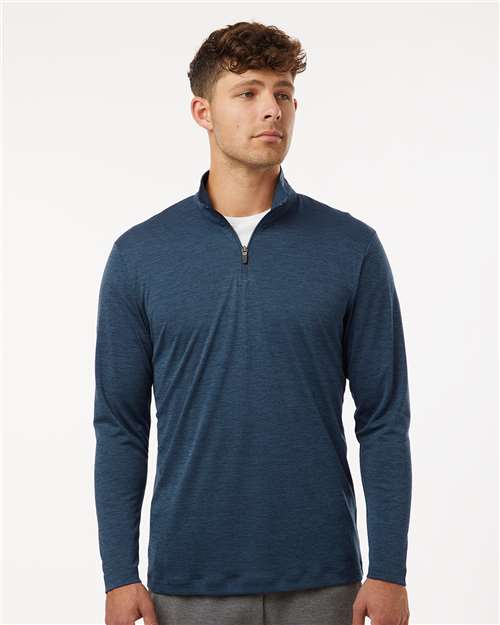 AllPro Men's Pro-Lock Performance Mélange Quarter-Zip Pullover
