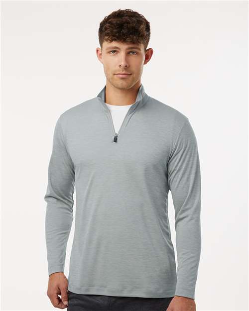 AllPro Men's Pro-Lock Performance Mélange Quarter-Zip Pullover
