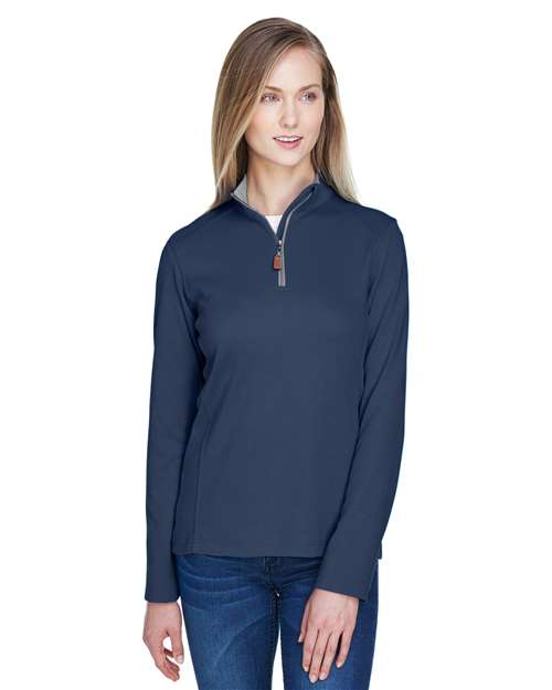 Devon & Jones Women's DRYTEC20™ Performance Quarter-Zip Pullover