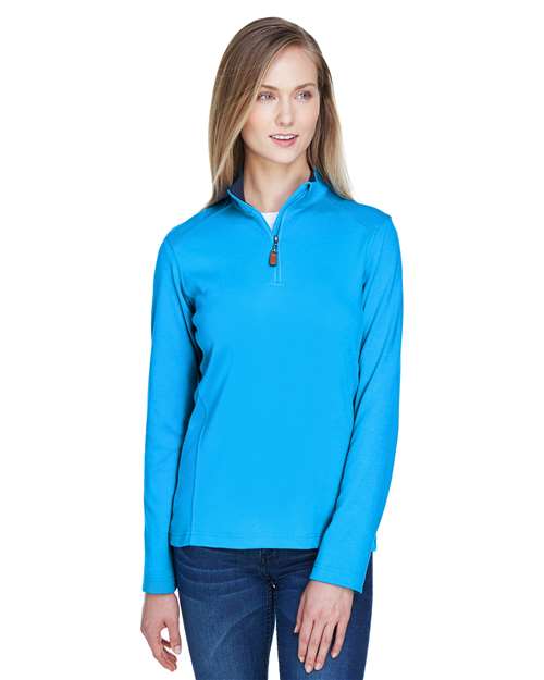 Devon & Jones Women's DRYTEC20™ Performance Quarter-Zip Pullover