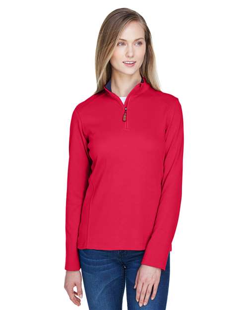 Devon & Jones Women's DRYTEC20™ Performance Quarter-Zip Pullover