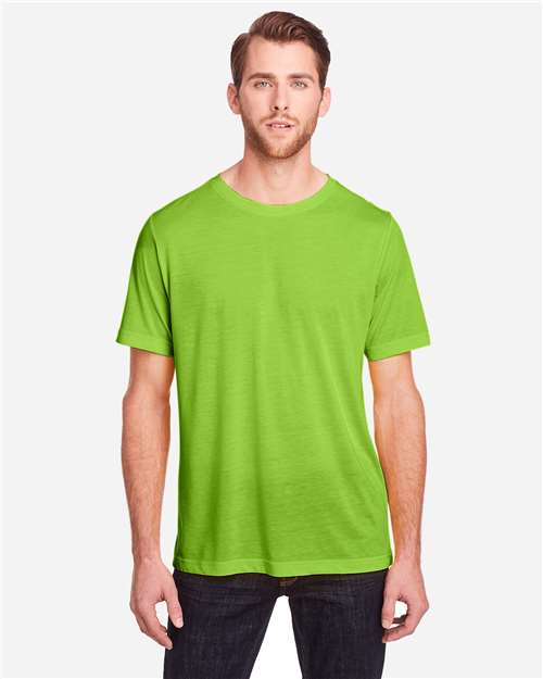 CORE365 Unisex Fusion ChromaSoft™ Performance T-Shirt - Acid Green