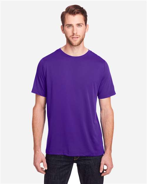 CORE365 Unisex Fusion ChromaSoft™ Performance T-Shirt - Campus Purple