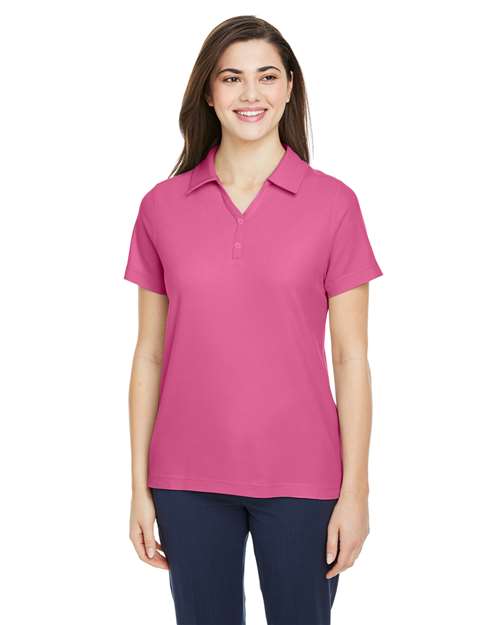 CORE365 Women's Fusion ChromaSoft™ Pique Polo - Acid Green