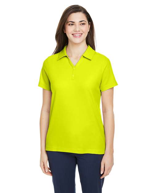 CORE365 Women's Fusion ChromaSoft™ Pique Polo - Safety Yellow
