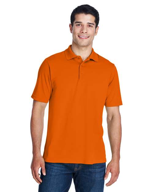 CORE365 Men's Origin Performance Piqué Polo - Campus Orange
