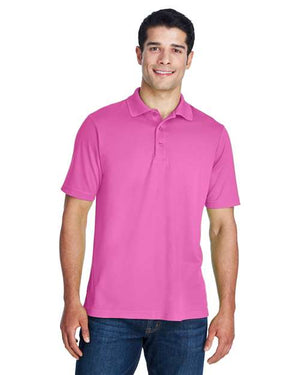 CORE365 Men's Origin Performance Piqué Polo - Charity Pink