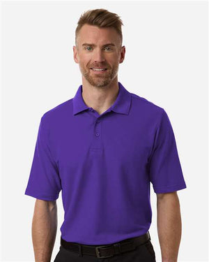 CORE365 Men's Resolve CVC Performance Pique Polo - Campus Purple