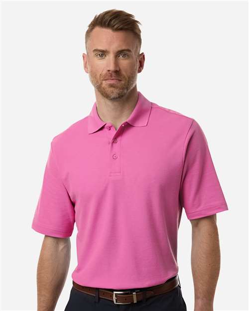 CORE365 Men's Resolve CVC Performance Pique Polo - Acid Green