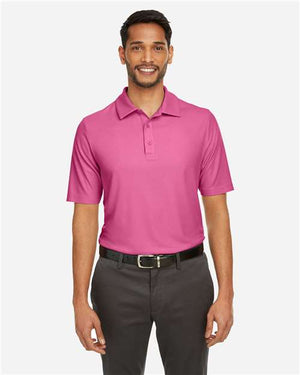CORE365 Men's Fusion ChromaSoft™ Pique Polo - Charity Pink