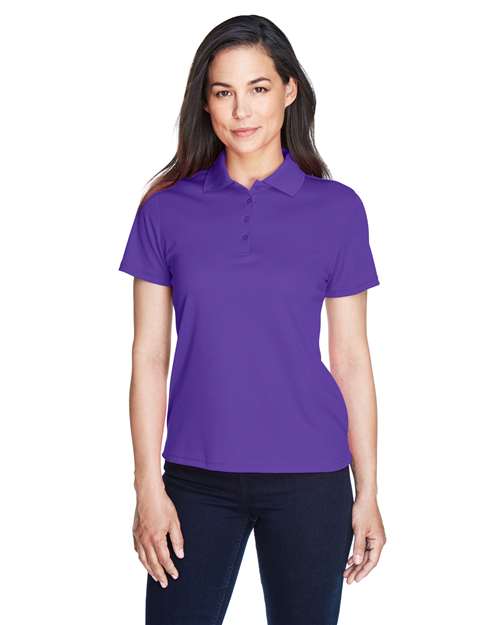 CORE365 Women's Origin Performance Piqué Polo - Campus Purple