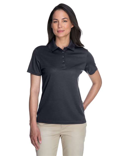CORE365 Women's Origin Performance Piqué Polo - Carbon