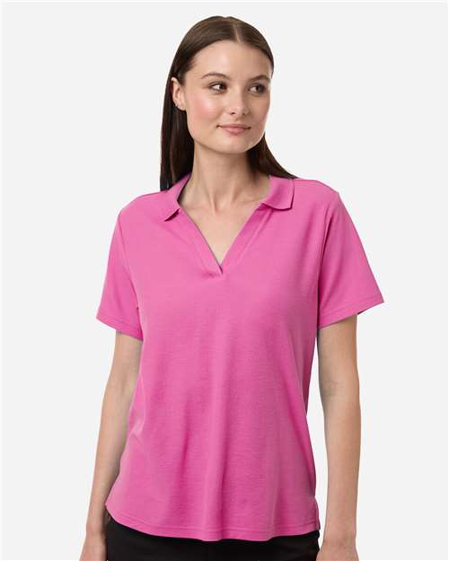CORE365 Women's Resolve CVC Performance Pique Polo - Acid Green