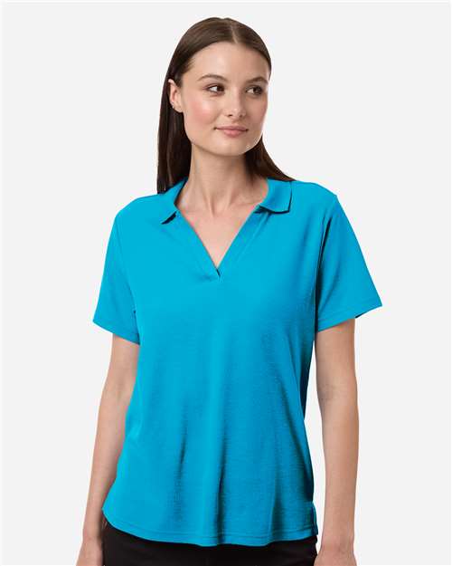 CORE365 Women's Resolve CVC Performance Pique Polo - Electric Blue