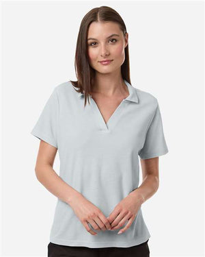 CORE365 Women's Resolve CVC Performance Pique Polo - Platinum