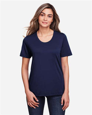 CORE365 Women's Fusion ChromaSoft™ Performance T-Shirt - Classic Navy