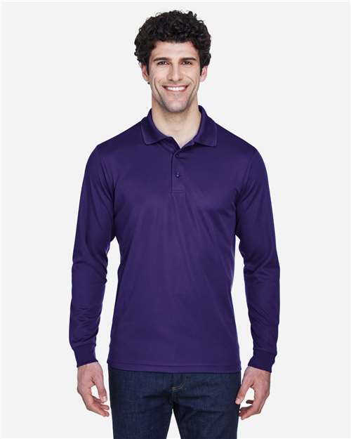CORE365 Men's Pinnacle Performance Long Sleeve Piqué Polo