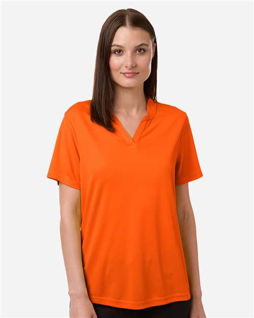 CORE365 Women's Nova Performance Pique Polo - Campus Orange