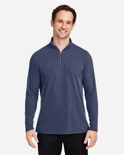 CORE365 Men's Fusion ChromaSoft™ Pique Quarter-Zip Pullover