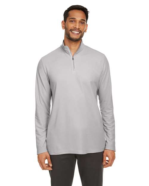 CORE365 Men's Fusion ChromaSoft™ Pique Quarter-Zip Pullover