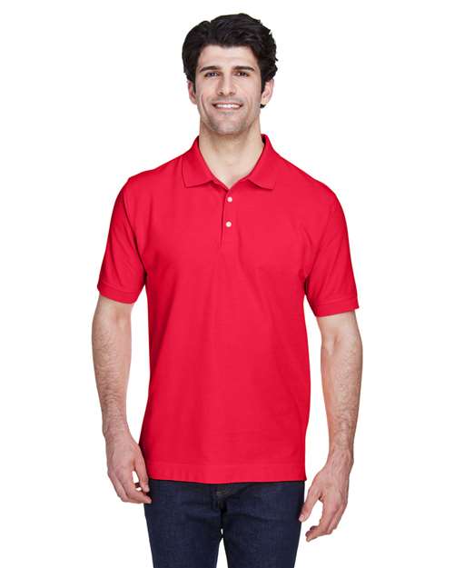 Devon & Jones Men's Pima Piqué Polo