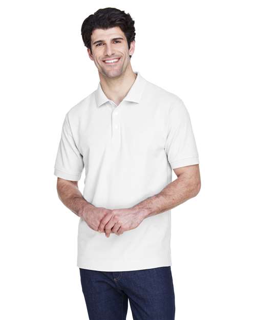 Devon & Jones Men's Pima Piqué Polo