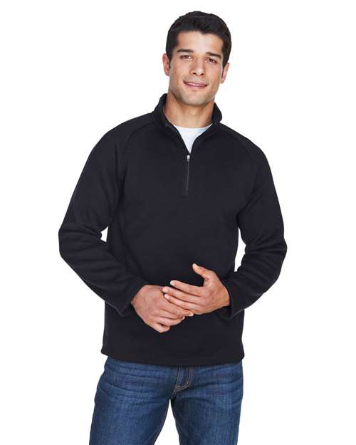 Devon & Jones Unisex Bristol Sweater Fleece Quarter-Zip Pullover