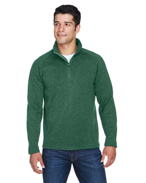 Devon & Jones Unisex Bristol Sweater Fleece Quarter-Zip Pullover