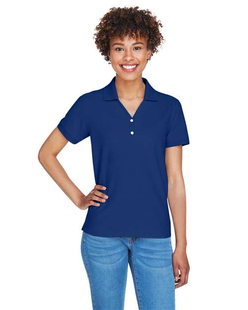 Devon & Jones Women's Pima Piqué Polo