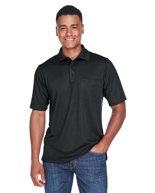 CORE365 Men's Origin Performance Piqué Polo with Pocket