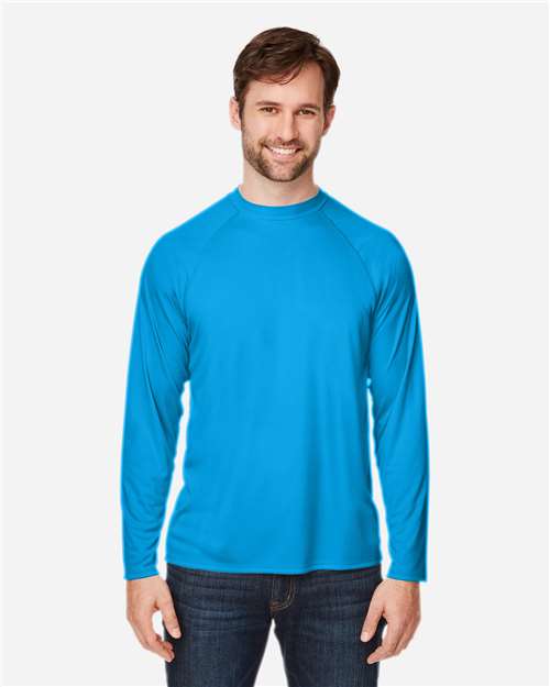 CORE365 Unisex Ultra UVP™ Marina Raglan Long Sleeve T-Shirt