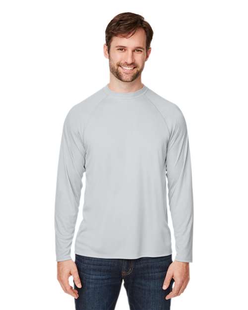 CORE365 Unisex Ultra UVP™ Marina Raglan Long Sleeve T-Shirt