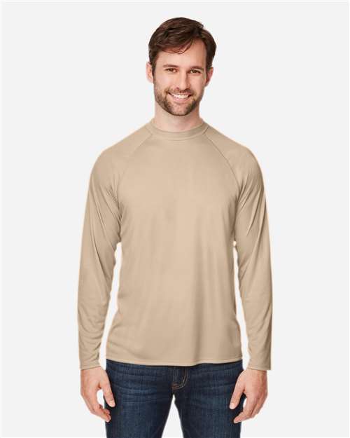 CORE365 Unisex Ultra UVP™ Marina Raglan Long Sleeve T-Shirt