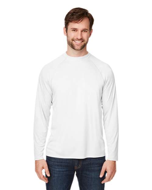 CORE365 Unisex Ultra UVP™ Marina Raglan Long Sleeve T-Shirt