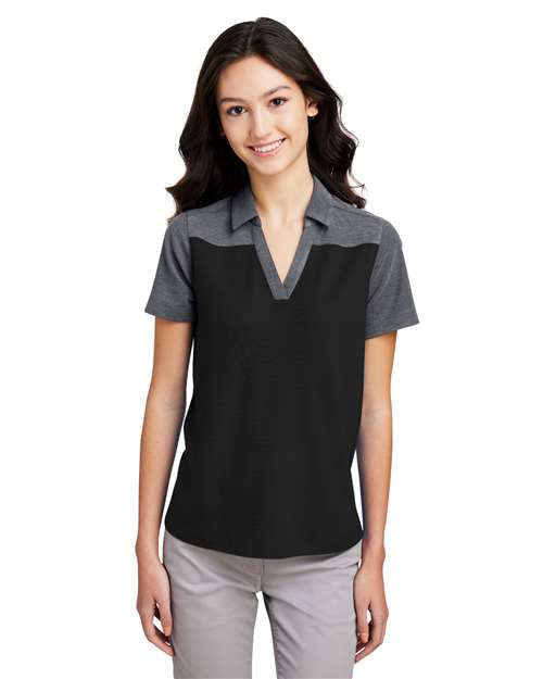 CORE365 Women's Fusion ChromaSoft™ Colorblock Polo
