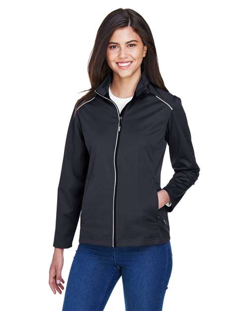 CORE365 Women's Techno Lite Three-Layer Knit Tech-Shell