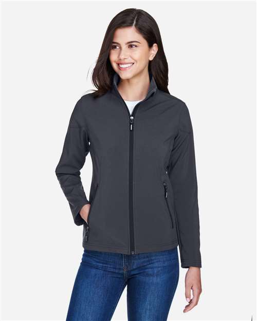 CORE365 Women's Cruise Two-Layer Fleece Bonded Soft Shell Jacket