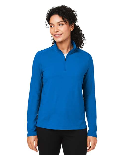 Devon & Jones Women's Raleigh Stretch Quarter-Zip Pullover
