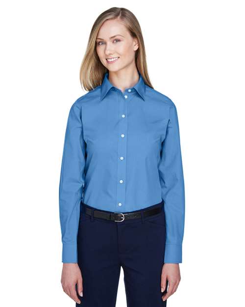 Devon & Jones Women's Crown Collection® Broadcloth Woven Dress Shirt