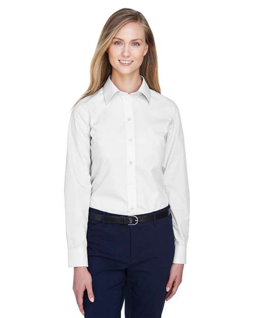Devon & Jones Women's Crown Collection® Broadcloth Woven Dress Shirt