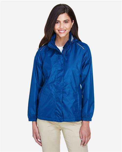CORE365 Women's Climate Seam-Sealed Lightweight Variegated Ripstop Jacket
