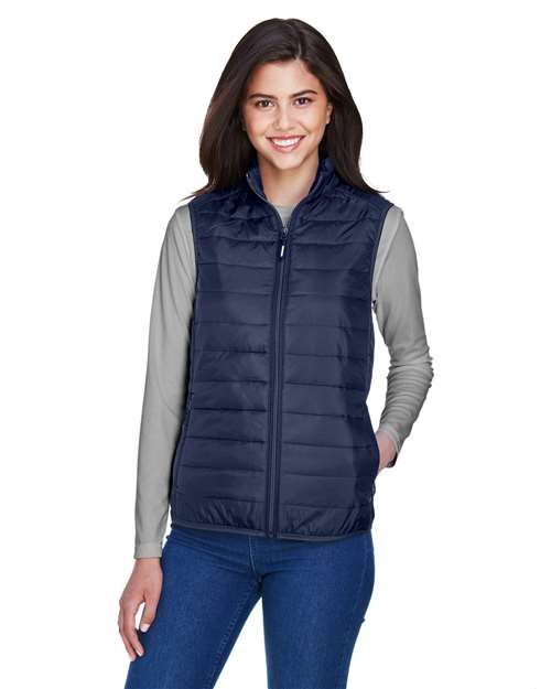 CORE365 Women's Prevail Packable Puffer Vest