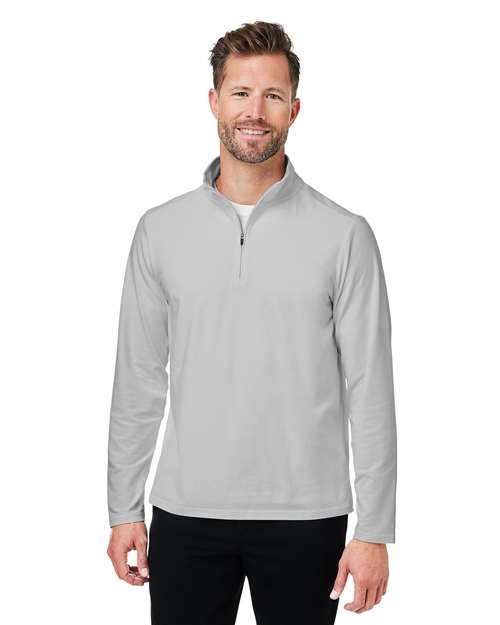 Devon & Jones Men's Raleigh Stretch Quarter-Zip Pullover