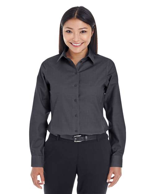 Devon & Jones Women's Crown Collection® Royal Dobby Woven Dress Shirt
