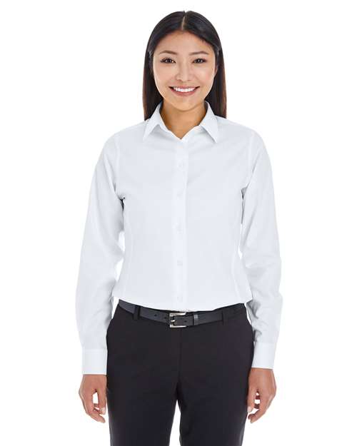 Devon & Jones Women's Crown Collection® Royal Dobby Woven Dress Shirt
